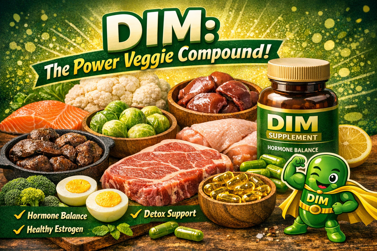 The Definitive Guide to Diindolylmethane (DIM): Optimizing Estrogen Metabolism and Hormonal Health