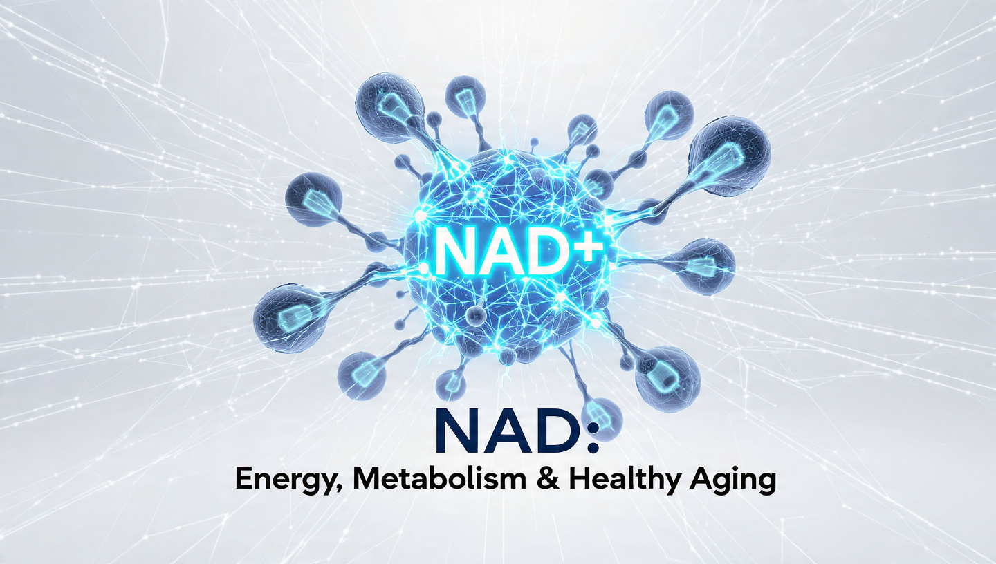 NAD and Longevity: How This Coenzyme Influences Aging, Metabolism, and Cellular Health