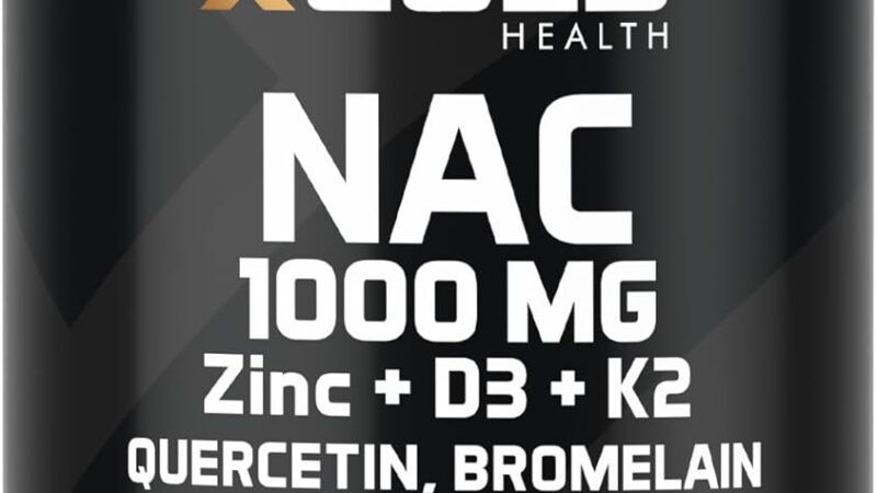 XGold Health NAC 1000mg + Quercetin